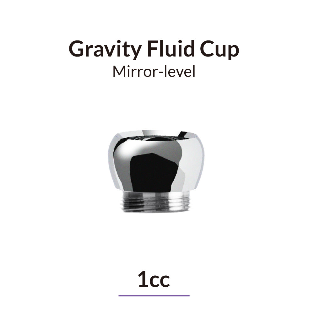 1cc / 1ml Mirror-Lever Gravity Fluid Airbrush Cup