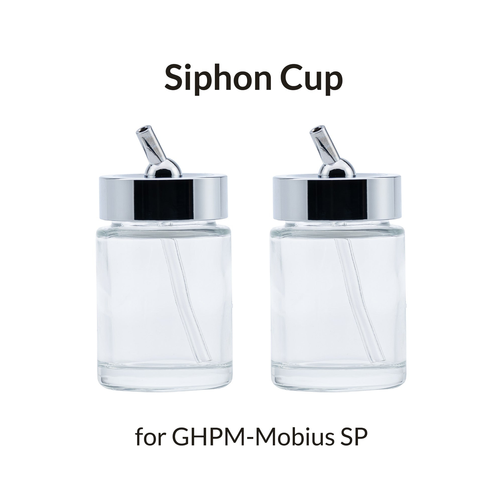 1oz / 30ml Metal-Capped Airbrush Siphon Cup for Mobius SP