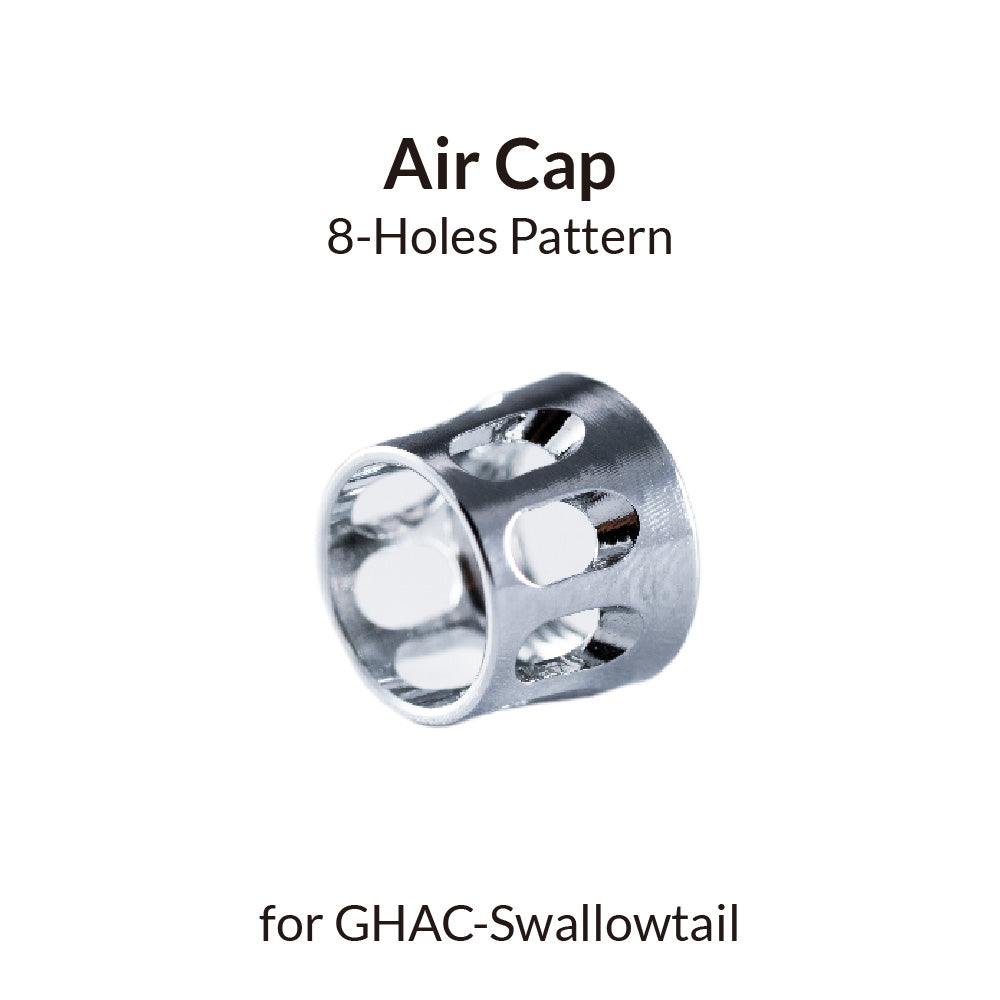 8-Holes Pattern Airbrush Air Cap for Swallowtail