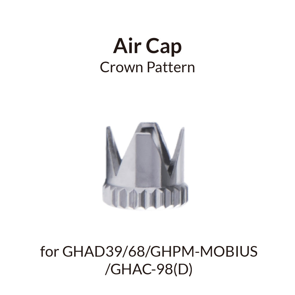Crown Pattern Airbrush Air Cap