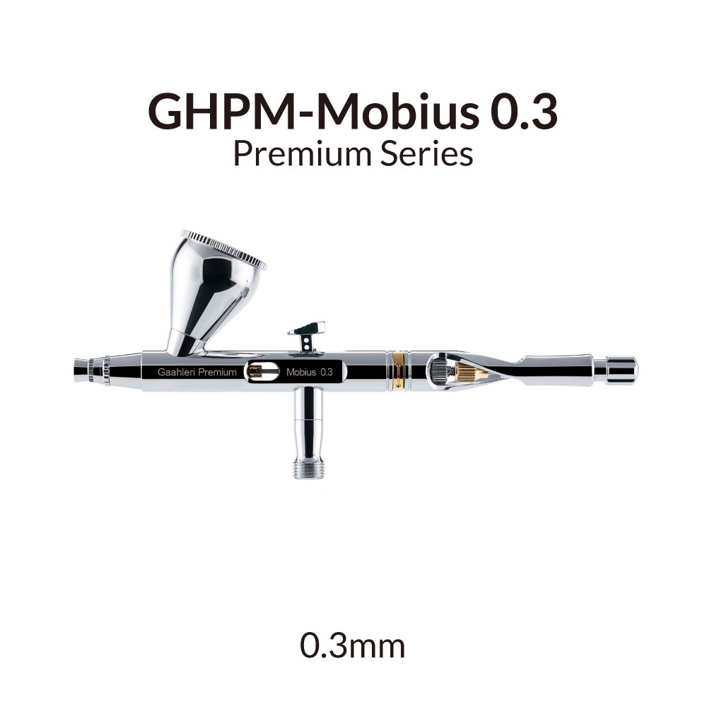 Premium Series GHPM-Mobius 0.3mm Airbrush