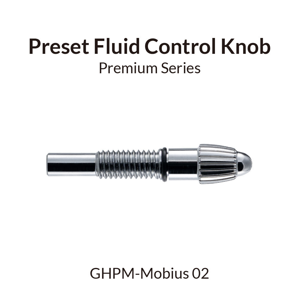 Airbrush Preset Fluid Control Knob for Mobius 0.2mm