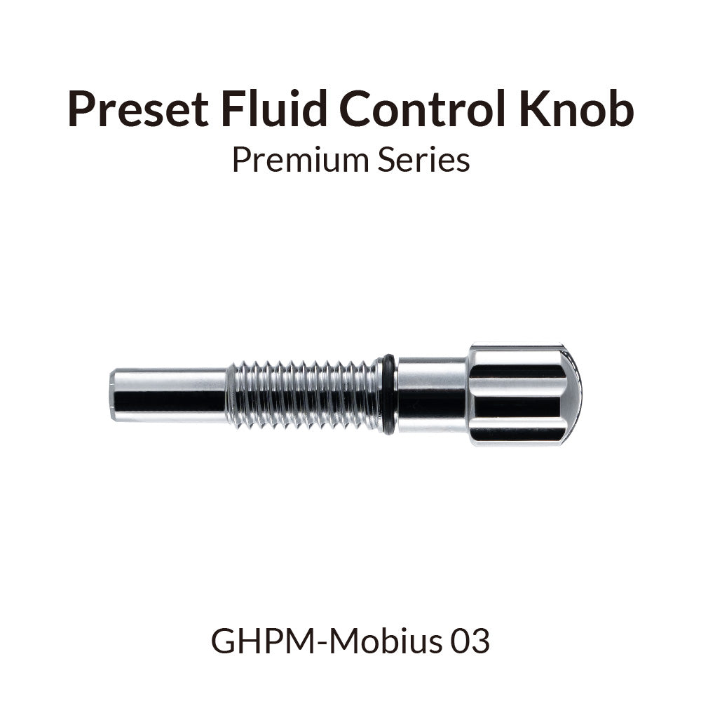 Airbrush Preset Fluid Control Knob for Mobius 0.3mm