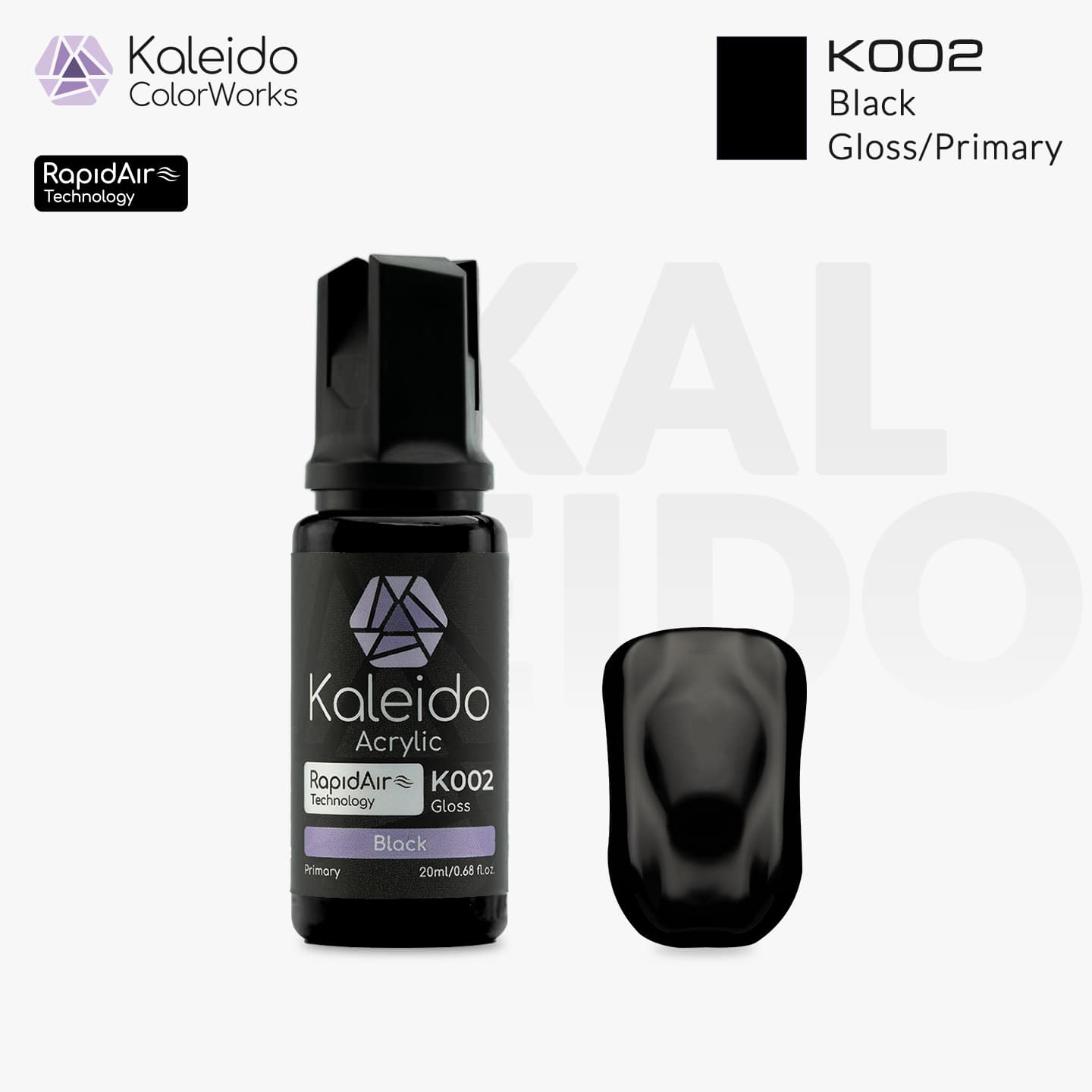 K002 Black 20ml