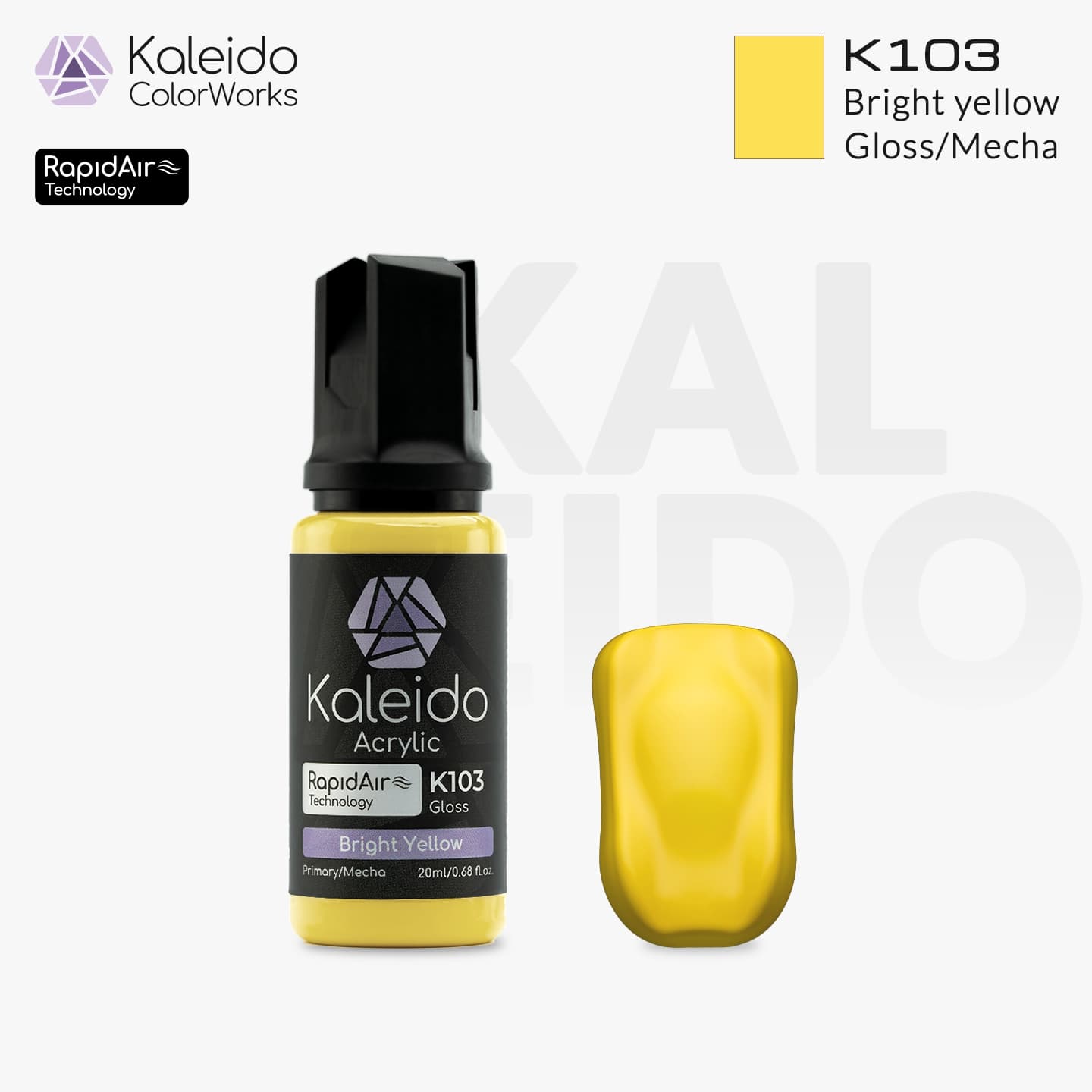 K103 Bright Yellow 20ml
