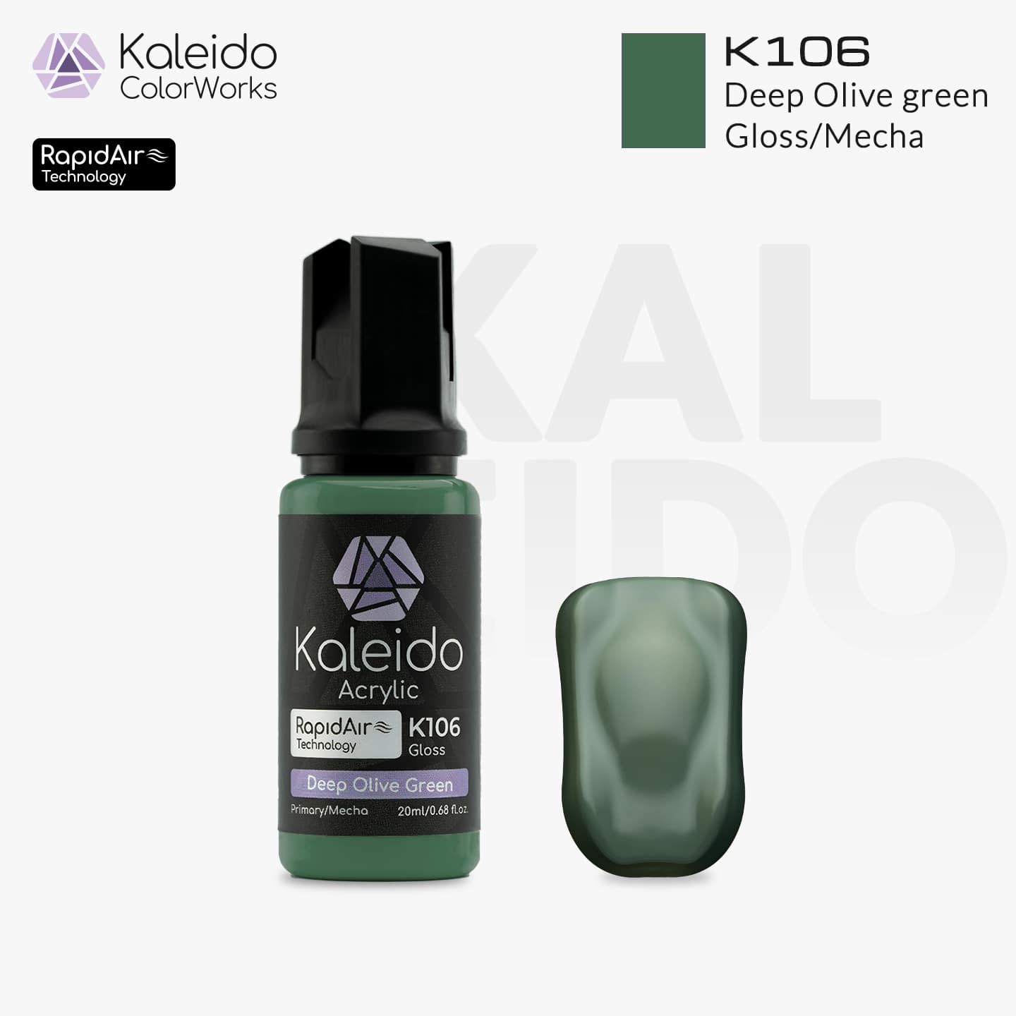 K106 Deep Olive Green 20ml