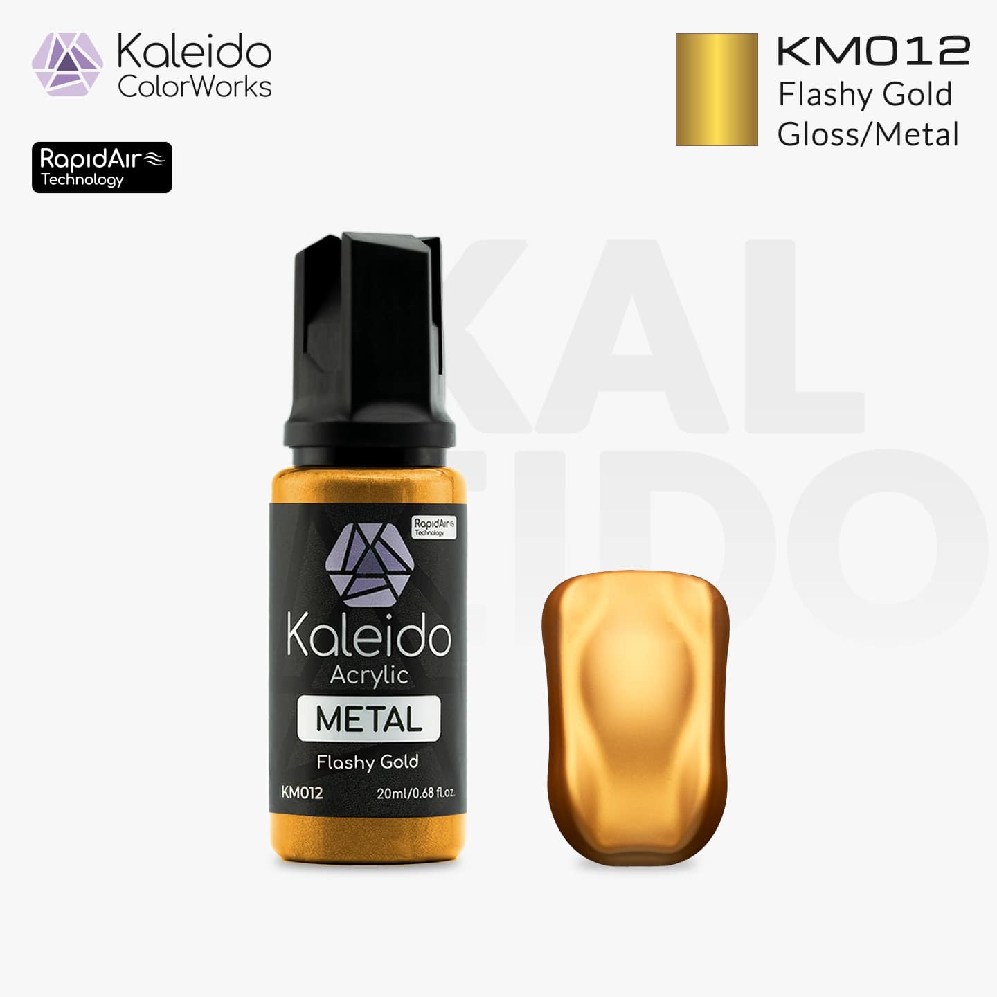KM012 Flashy Gold 20ml