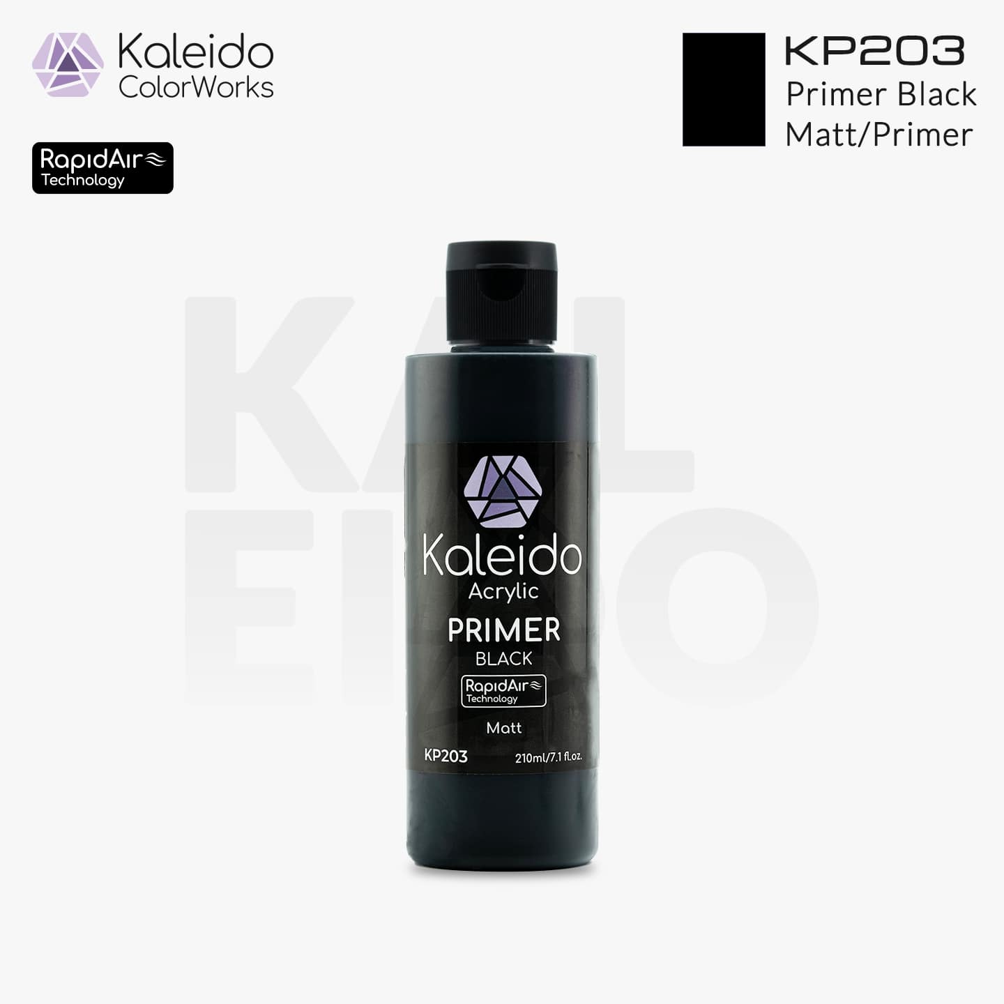 KP203 Primer Black 210ml