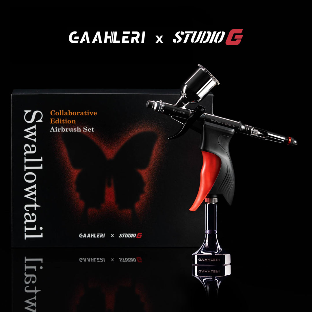 GHAC-Swallowtail & StudioG Airbrush + Smartmallstore Airbrush Holder